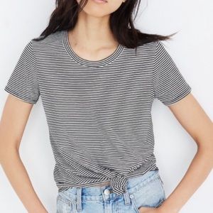 Madewell Knot Front Tee